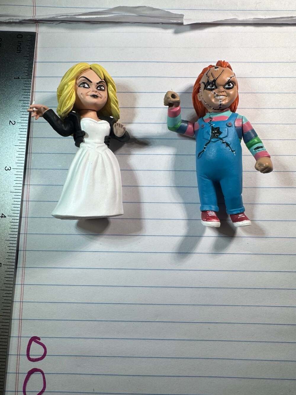 NECA Bride of Chucky Tiffany & Chucky Figures Set